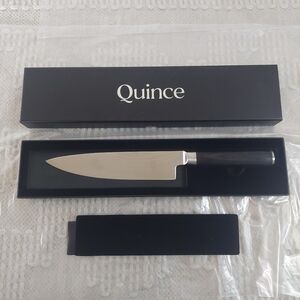 NEW! Quince- Essentials Japanese Damascus 8" Chefs Knife! (K4)